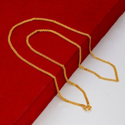 Gold Plated designer link Neck Chain