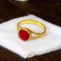 Gold Plated Stone Fashion Ring