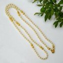 Exquisite Gold Plated Pearl Mala