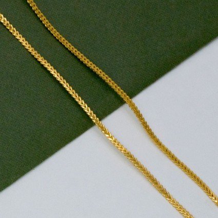 Stylish Gold Plated Designer Thin Anklets