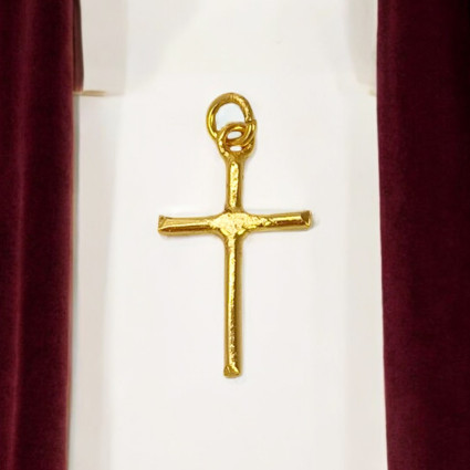 Gold Plated Cross Pendant