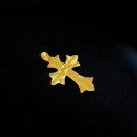 Unisex Gold Plated Designer Cross Pendant