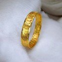 Elegant Gold Plated Head Coin Bangle Kasuvala