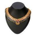 Kerala Traditional One Gram Gold Nagapadathali Necklace