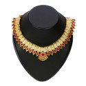 Kerala Traditional One Gram Gold Nagapadathali Necklace