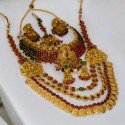 Ethnic Antique Gold Plated Bridal Jewellery Set