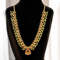 Kerala Traditional One Gram Palakka Necklace