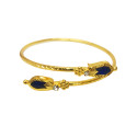 Kerala Traditional One Gram Gold Open Palakka Bracelet