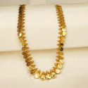 Ethnic Gold Plated Head Kasu Long Chain