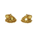 Gold Plated Ethnic Coin/Kasu Umbrella Jumkas Earrings