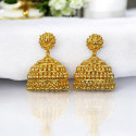 Traditional Gold Plated Big Umbrella Jhumka Earrings