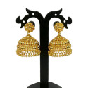 Traditional Gold Plated Big Umbrella Jhumka Earrings