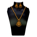 Ethnic Antique Lakshmi Ball Chain Necklace Set