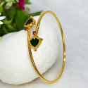 Kerala Gold Plated Open Palakka Bangle Bracelet