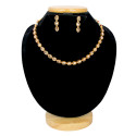 Stunning Premium Gold Plated Oval Necklace set