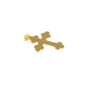 Plain Gold Plated Cross Pendant