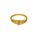 Stunning Gold Plated Stone Finger Ring