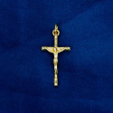 Timeless Unisex Gold Plated Crucifix Cross Pendant