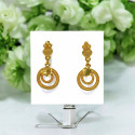 Elegant Small Gold Plated Hoop Earrings For Girls