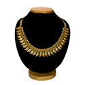 Kerala Traditional Gold Plated Bridal Mango Necklace