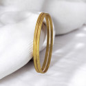 Stylish Trendy Gold Plated Dailywear Bangles