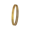 Stylish Trendy Gold Plated Dailywear Bangles