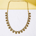 Stunning Gold Plated AD Stone Necklace