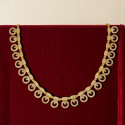 Exquisite Gold Plated Synthetic Stone Necklace