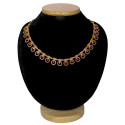 Exquisite Gold Plated Synthetic Stone Necklace