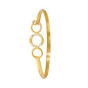 Trendy Premium American Diamond Open Bangle