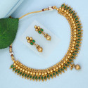 Traditional Kemp Matte Finish Choker Necklace Set