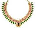 Kerala Traditional One Gram Gold Nagapadathali Necklace