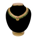 Kerala Traditional One Gram Gold Nagapadathali Necklace