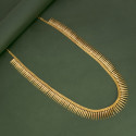 Classy Golden Jasmine Buds Bridal Long Necklace