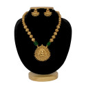 Traditional Antique Temple Lakshmi Necklace Set