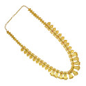 Ethnic Gold Plated Ruby Emerald Dashavatharam Long Chain