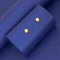 Gold Plated Designer Button Studs