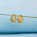 Stunning Beaded Design Hoop Earrings