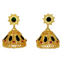 Premium Gold Plated Big Nagapadam Jhumka Earrings