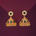 Premium Gold Plated Big Nagapadam Jhumka Earrings