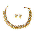 Antique Kemp Teardrop Lakshmi Coin Necklace Set
