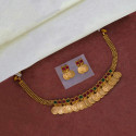 Traditional Antique Kemp Lakshmi Kasu Choker Set