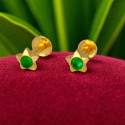 Twinkling Star Gold Plated Second Studs