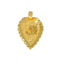 Trendy Gold Plated Traditional Om Thali Pendant