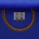 Antique Semi-Precious Stone Party wear Necklace Set