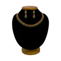 Antique Semi-Precious Stone Party wear Necklace Set