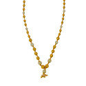 Fascinating Gold Plated Designer Ball chain Necklace