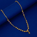 Gold Plated Designer Beads Chain Necklace