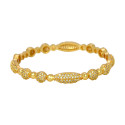 Elegant Gold Plated Designer Stone Bangle