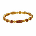 Elegant Gold Plated Designer Stone Bangle